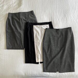 Office Midi Skirt Bundle (sz 8)